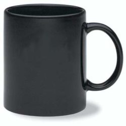 3400-41 11oz Black C Handle mug