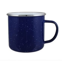 17oz Enamel Campfire Mug Blue